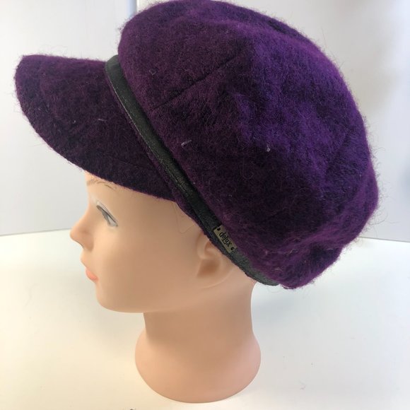 Delux Accessories - Delux Women Wool  News Boy Hat